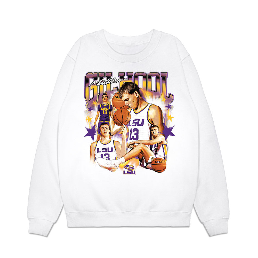 LSU - NCAA Men's Basketball : Matthew Gilhool - Collage Premium Crewneck Sweatshirt-0