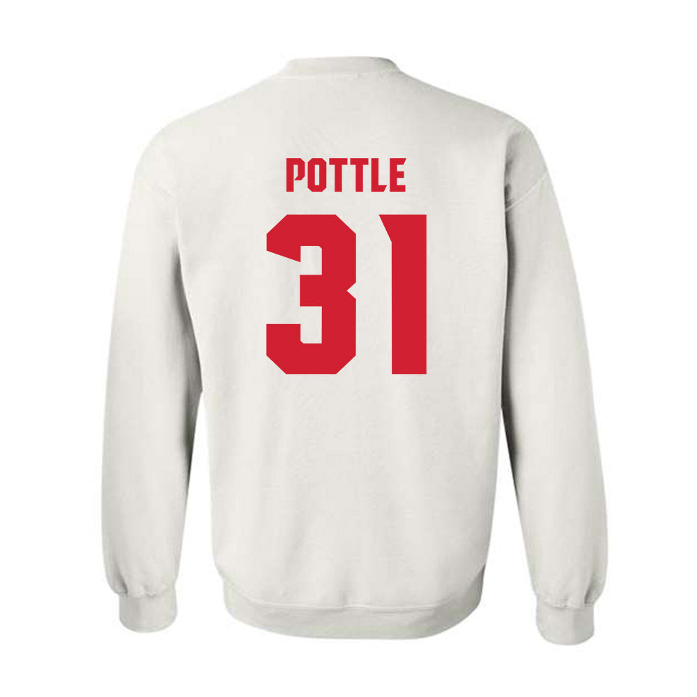 NC State - NCAA Men's Soccer : John Pottle - NCAA® National Champs Crewneck Sweatshirt-1