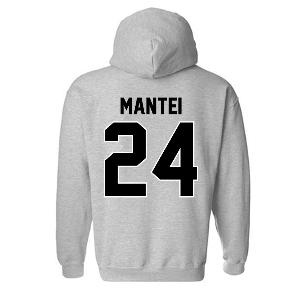 Providence - NCAA Men's Ice Hockey : Quinn Mantei - Classic Shersey Hooded Sweatshirt-1