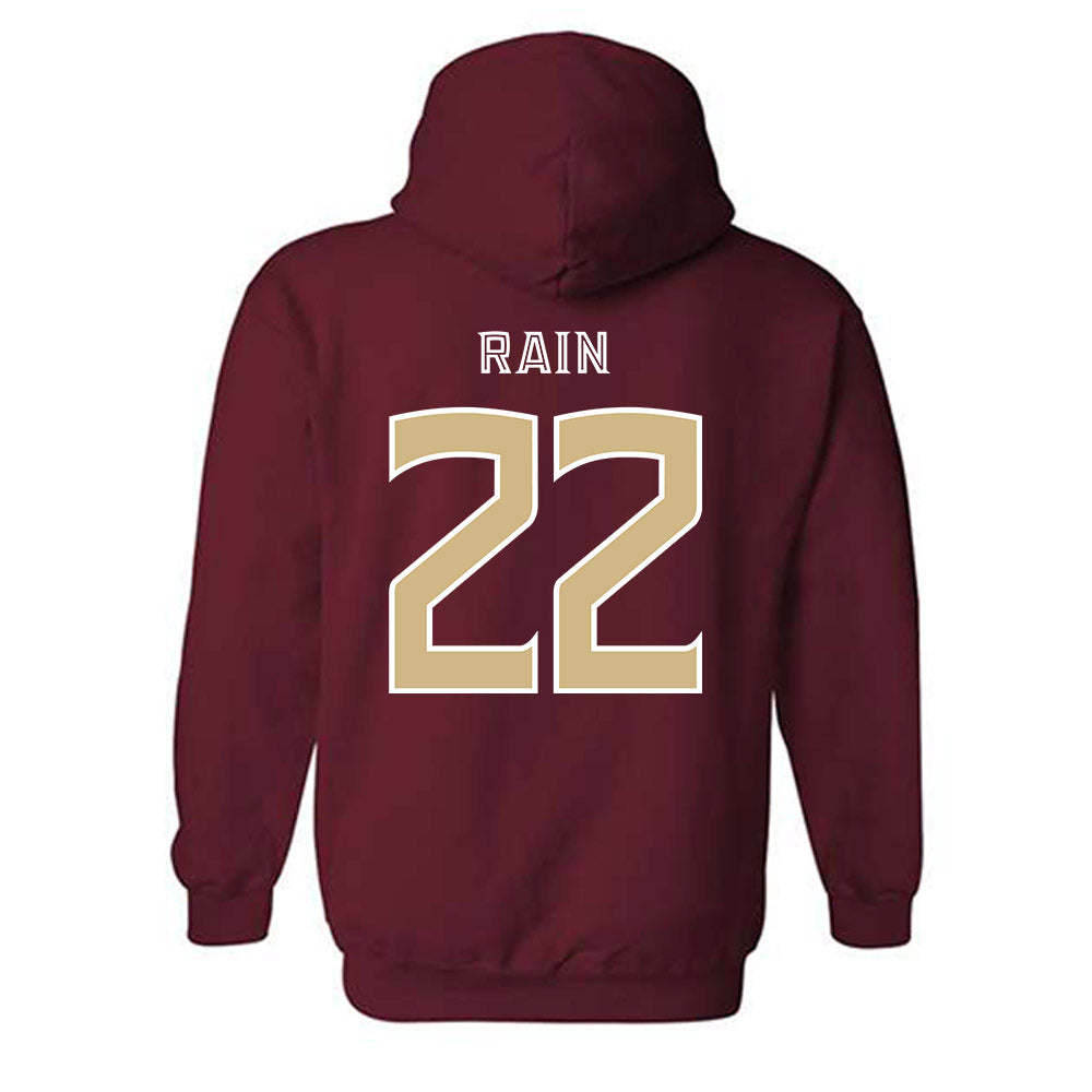 FSU - NCAA Women's Soccer : Claire Rain - Classic Shersey Hooded Sweatshirt-1