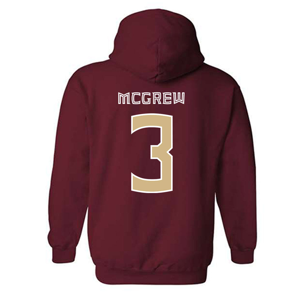 FSU - NCAA Women's Soccer : Jaida McGrew - Classic Shersey Hooded Sweatshirt-1