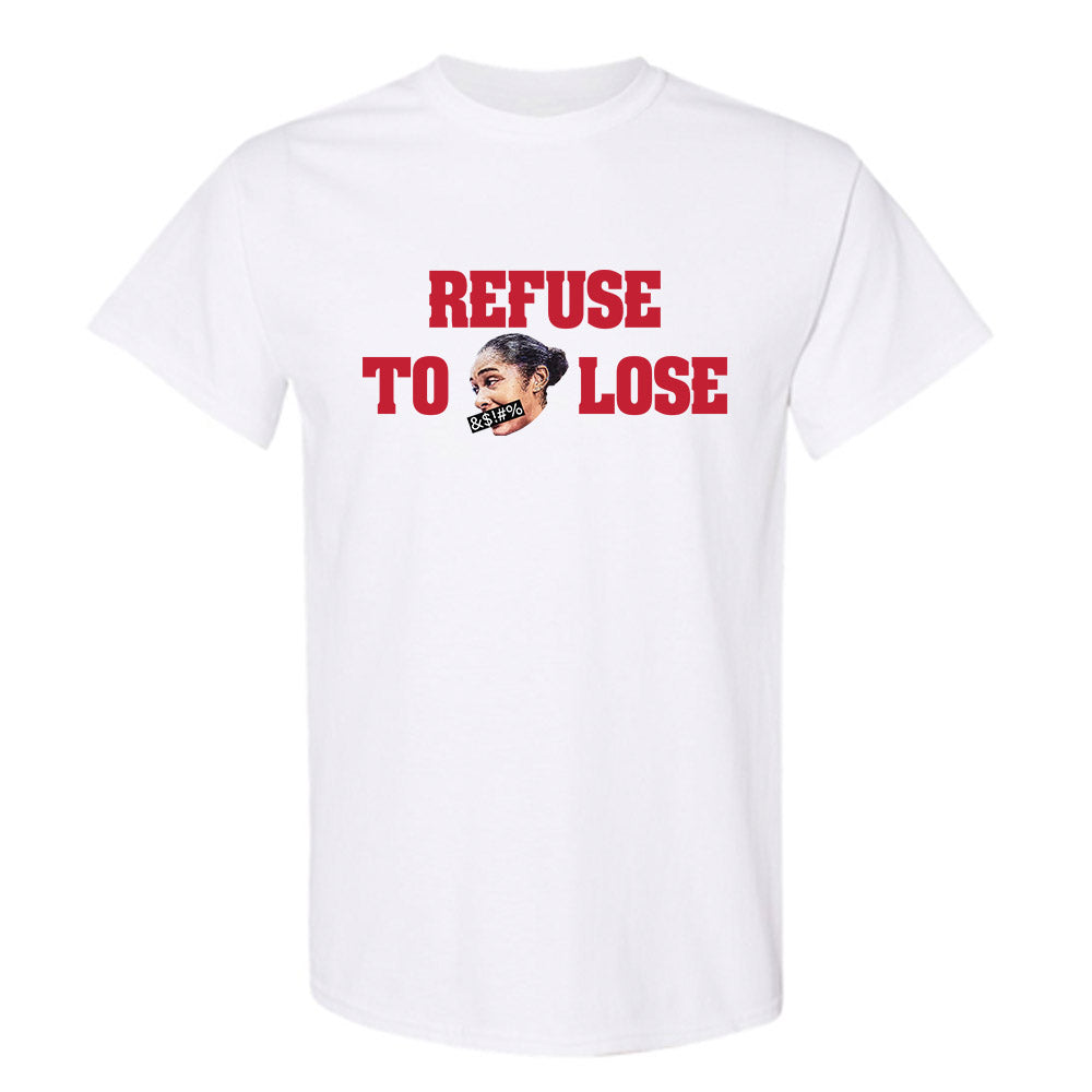 Wisconsin - NCAA Women's Volleyball : Carter Booth - Refuse to &$!#% Lose! T-Shirt-0