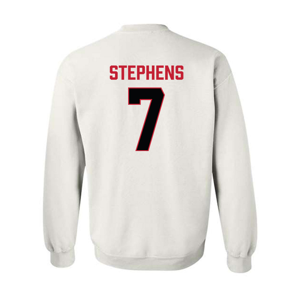 Ferris State - NCAA Football : Shon Stephens - National Champions Shersey Crewneck Sweatshirt-1