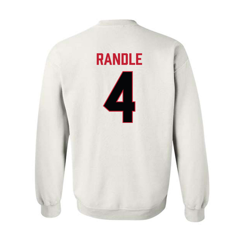 Ferris State - NCAA Football : Tyrin Randle - National Champions Shersey Crewneck Sweatshirt-1