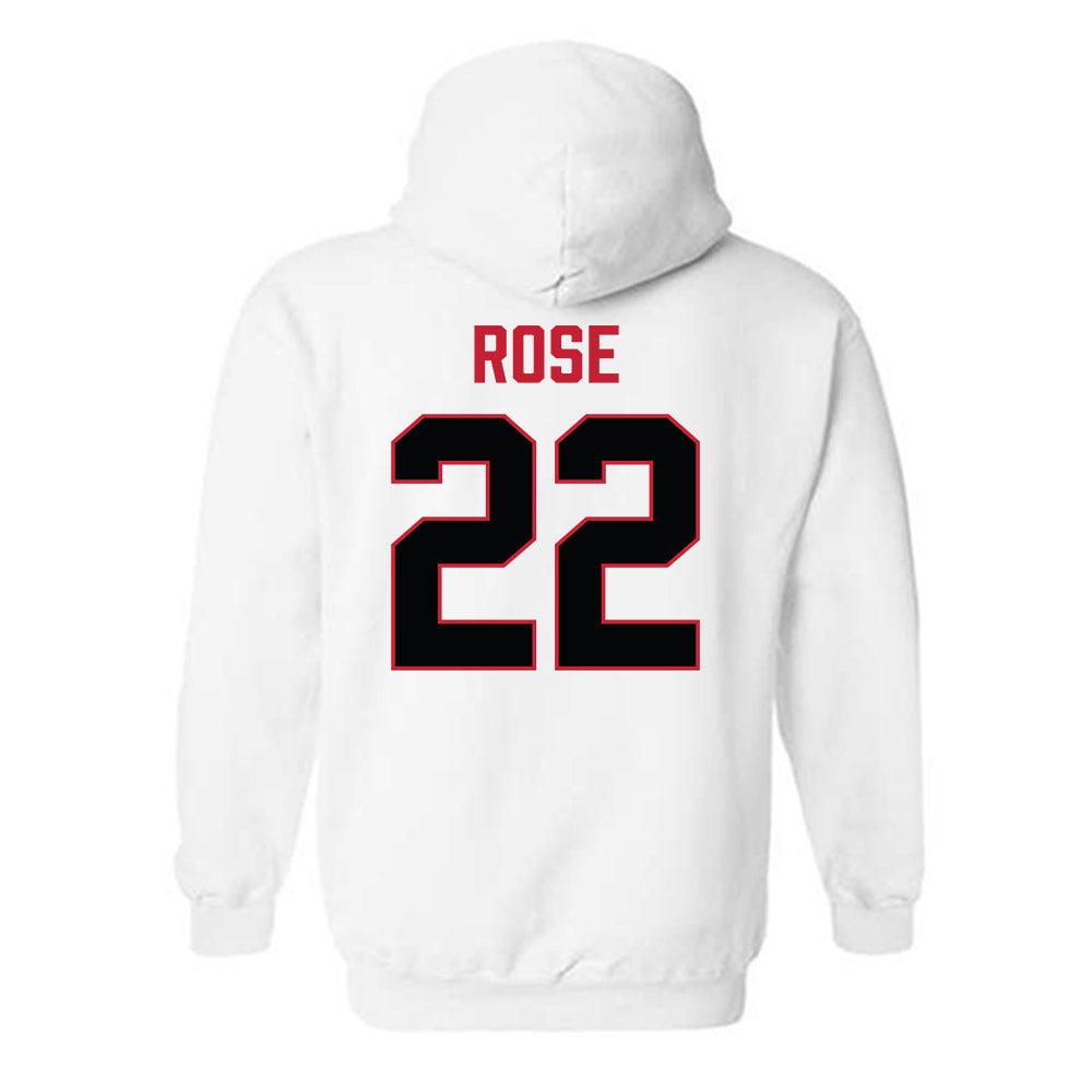 Ferris State - NCAA Football : Brady Rose - National Champions Shersey Hooded Sweatshirt-1