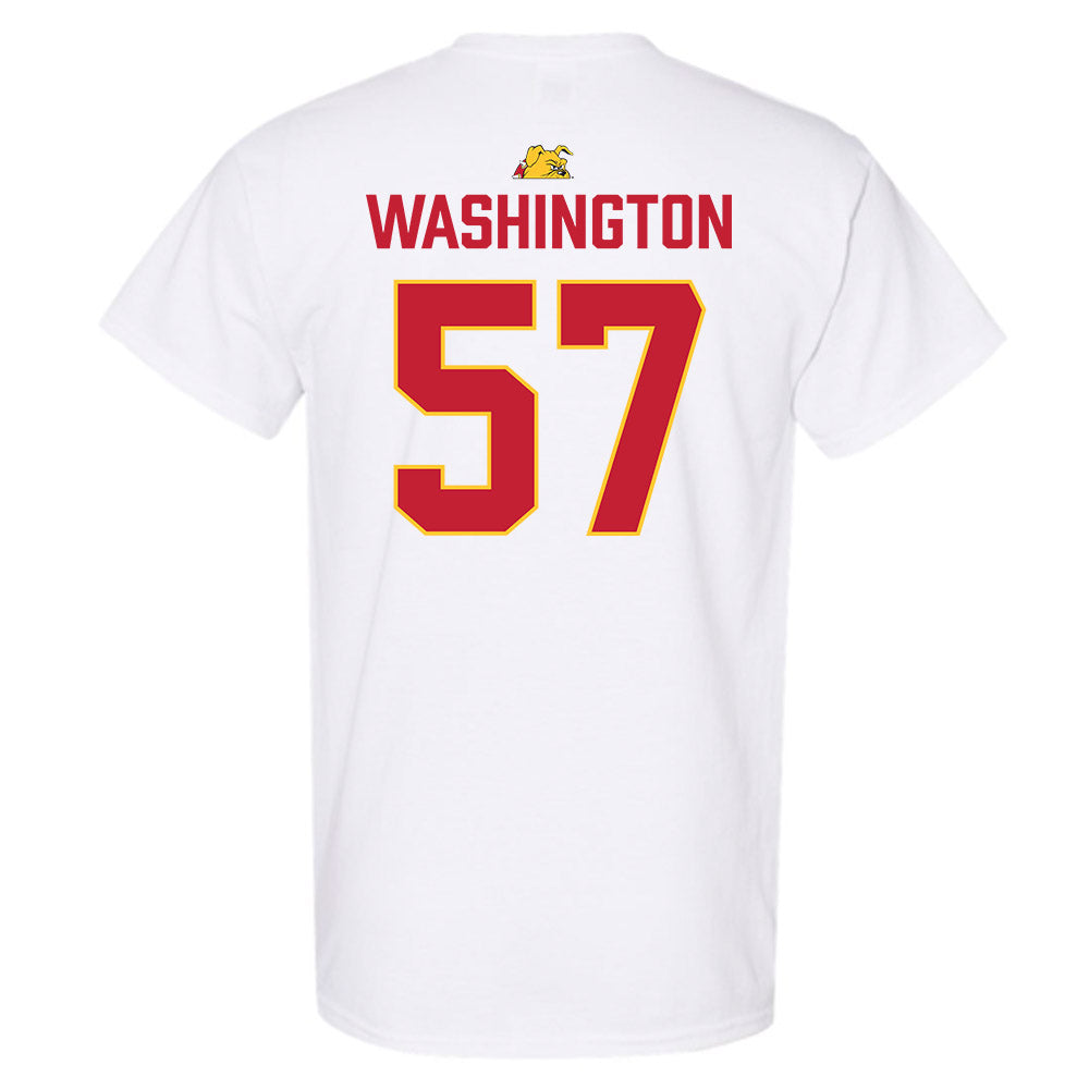 Ferris State - NCAA Football : Jaylen Washington - 5 years National Champions T-Shirt-1