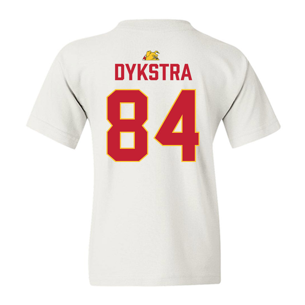 Ferris State - NCAA Football : Mason Dykstra - 5 years National Champions Youth T-Shirt-1