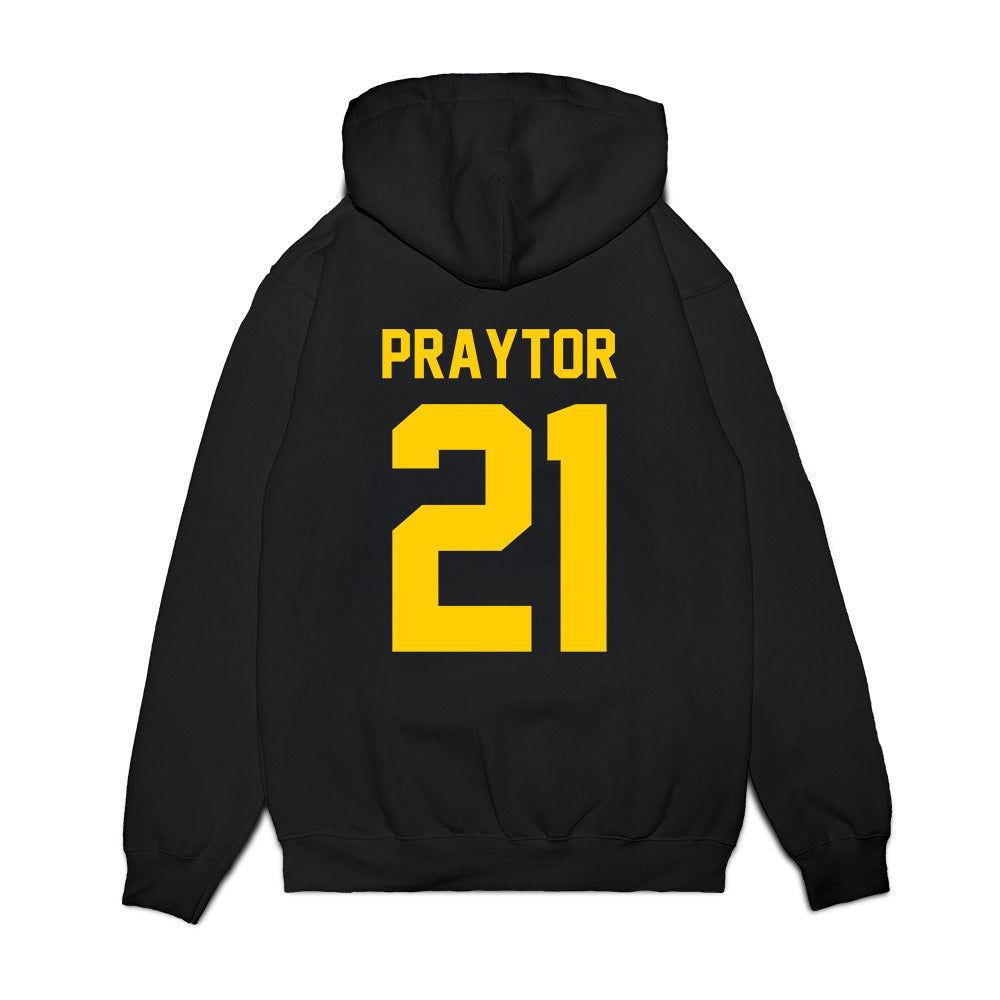 Toledo - NCAA Men's Basketball : London Praytor - Vintage Shersey Premium Hooded Sweatshirt-1