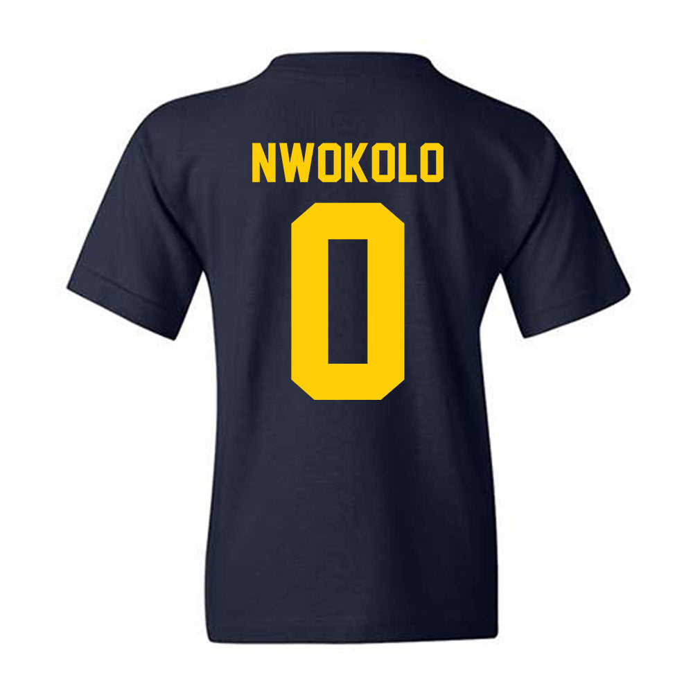 Toledo - NCAA Men's Basketball : Toby Nwokolo - Vintage Shersey Youth T-Shirt-1