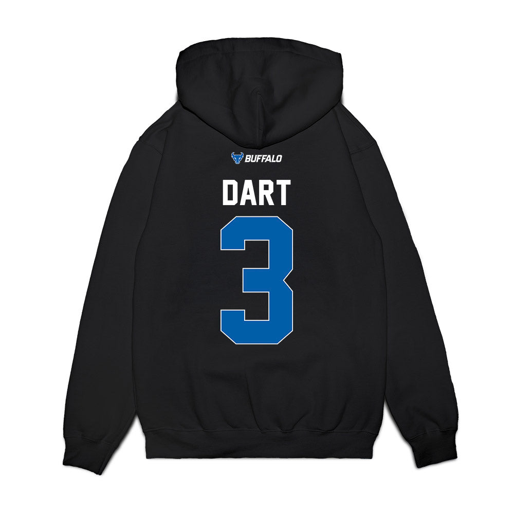 Buffalo - NCAA Women's Basketball : Alice Dart - Vintage Basketball Premium Hooded Sweatshirt-1
