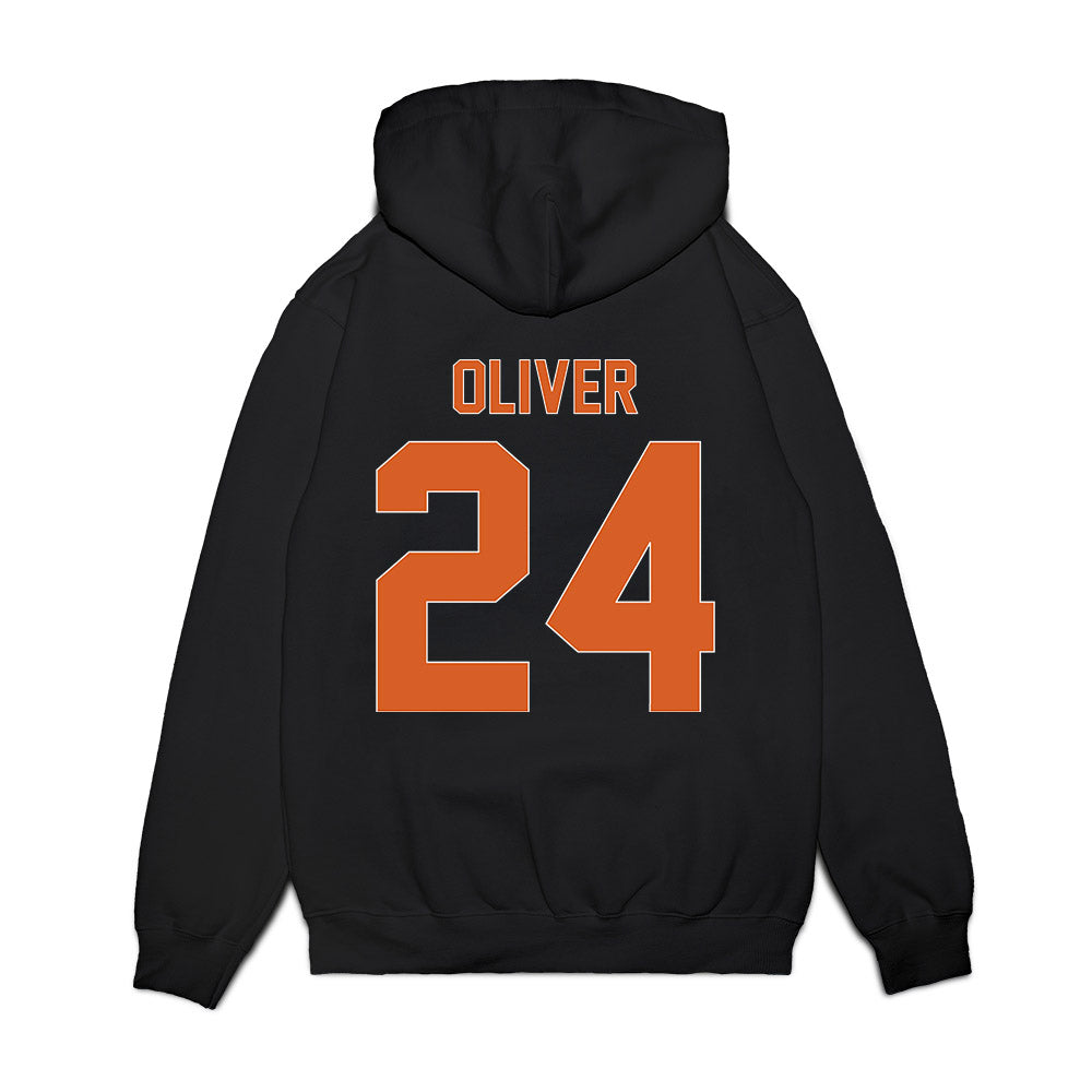 Wheaton IL - NCAA Women's Basketball : Kate Oliver - Vintage Basketball Premium Hooded Sweatshirt-1