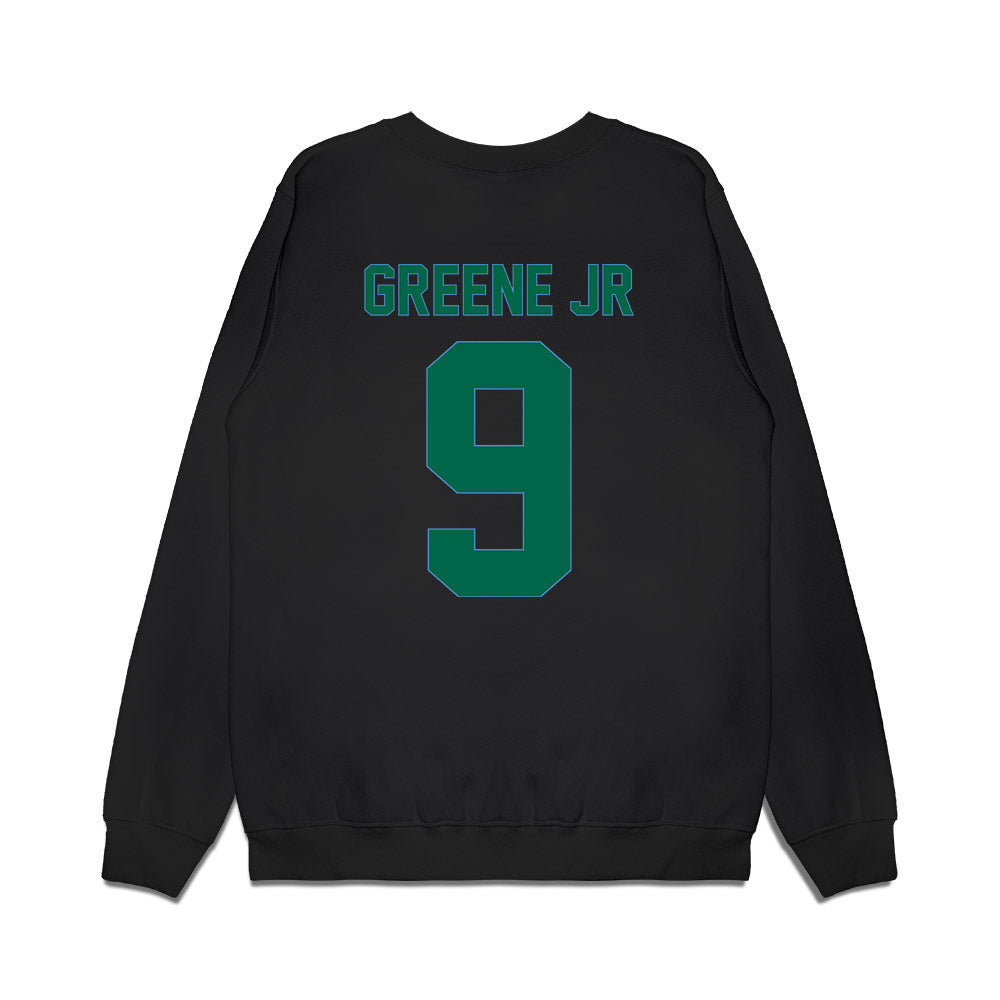 Tulane - NCAA Men's Basketball : Kyle Greene jr - Vintage Shersey Premium Crewneck Sweatshirt-1