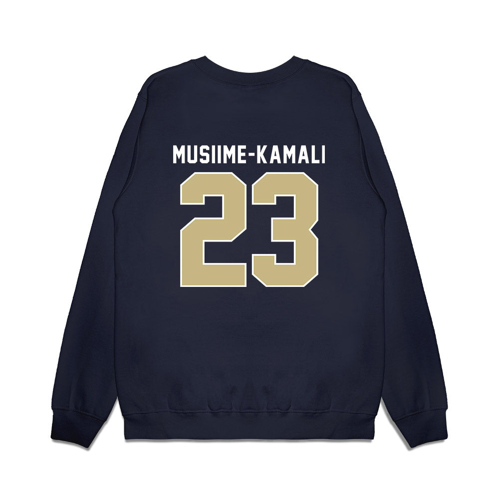 Akron - NCAA Men's Basketball : Marvin Musiime-Kamali - Vintage Premium Crewneck Sweatshirt-1