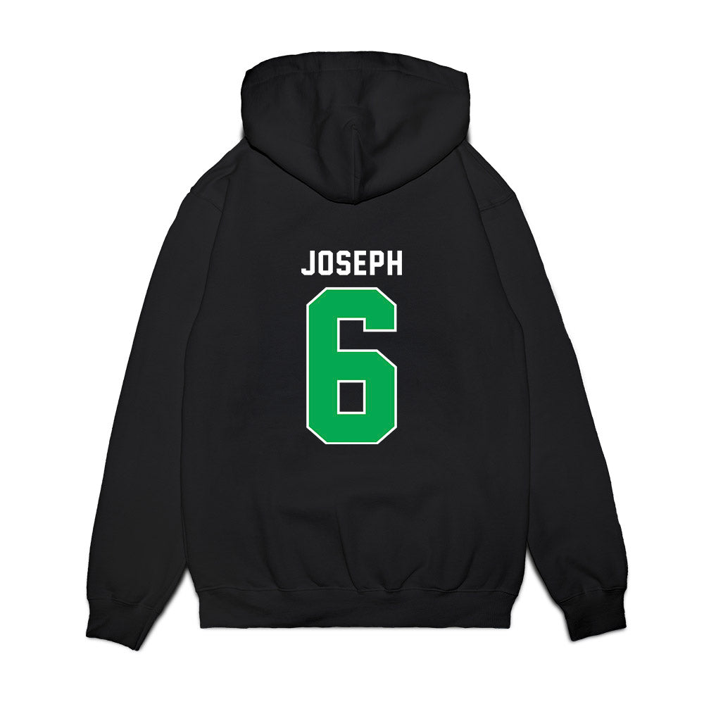 Marshall - NCAA Men's Basketball : Landen Joseph - Vintage Basketball Premium Hooded Sweatshirt-1