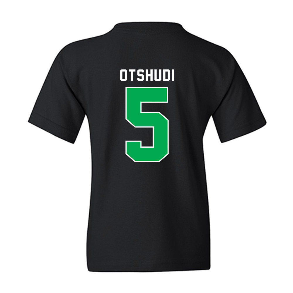 Marshall - NCAA Men's Basketball : Noah Otshudi - Vintage Basketball Youth T-Shirt-1