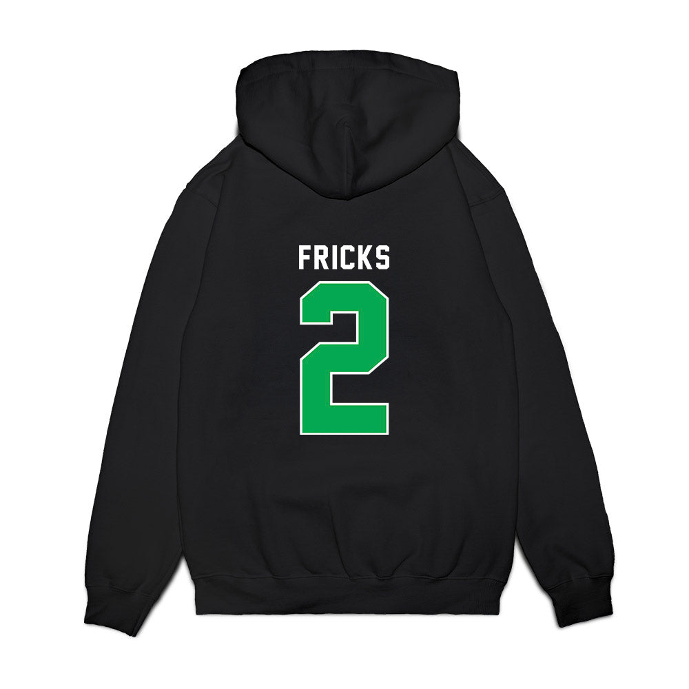 Marshall - NCAA Men's Basketball : Wyatt Fricks - Vintage Basketball Premium Hooded Sweatshirt-1