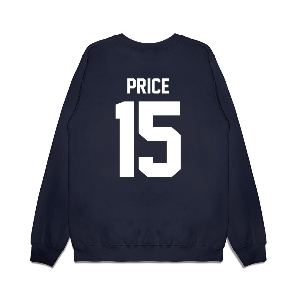 Maine - NCAA Women's Basketball : Abby Price - Vintage Basketball Premium Crewneck Sweatshirt-1