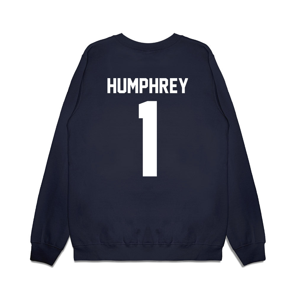 Samford - NCAA Men's Basketball : DaJion Humphrey - Vintage Basketball Premium Crewneck Sweatshirt-1
