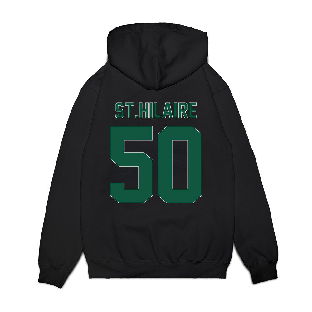 Cleveland State - NCAA Men's Basketball : Kevo St.Hilaire - Vintage Shersey Premium Hooded Sweatshirt-1