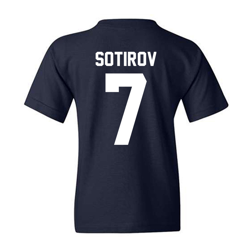 Georgia Southern - NCAA Men's Basketball : Tsvet Sotirov - Vintage Youth T-Shirt-1