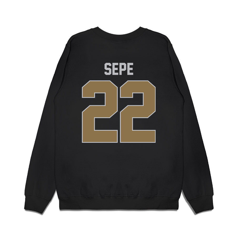 Bryant - NCAA Men's Basketball : Jason Sepe - Vintage Premium Crewneck Sweatshirt-1