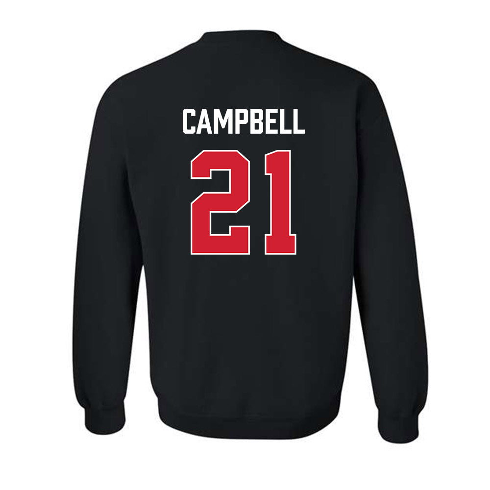 Fairfield - NCAA Women's Basketball : Alli Campbell - Vintage Shersey Crewneck Sweatshirt-1