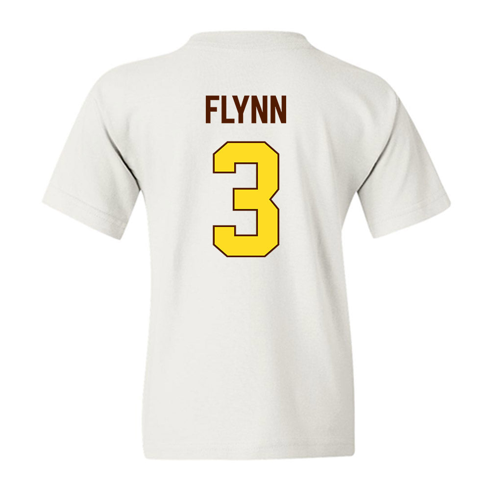 Western Michigan - NCAA Women's Basketball : Olivia Flynn - Vintage Basketball Youth T-Shirt-1