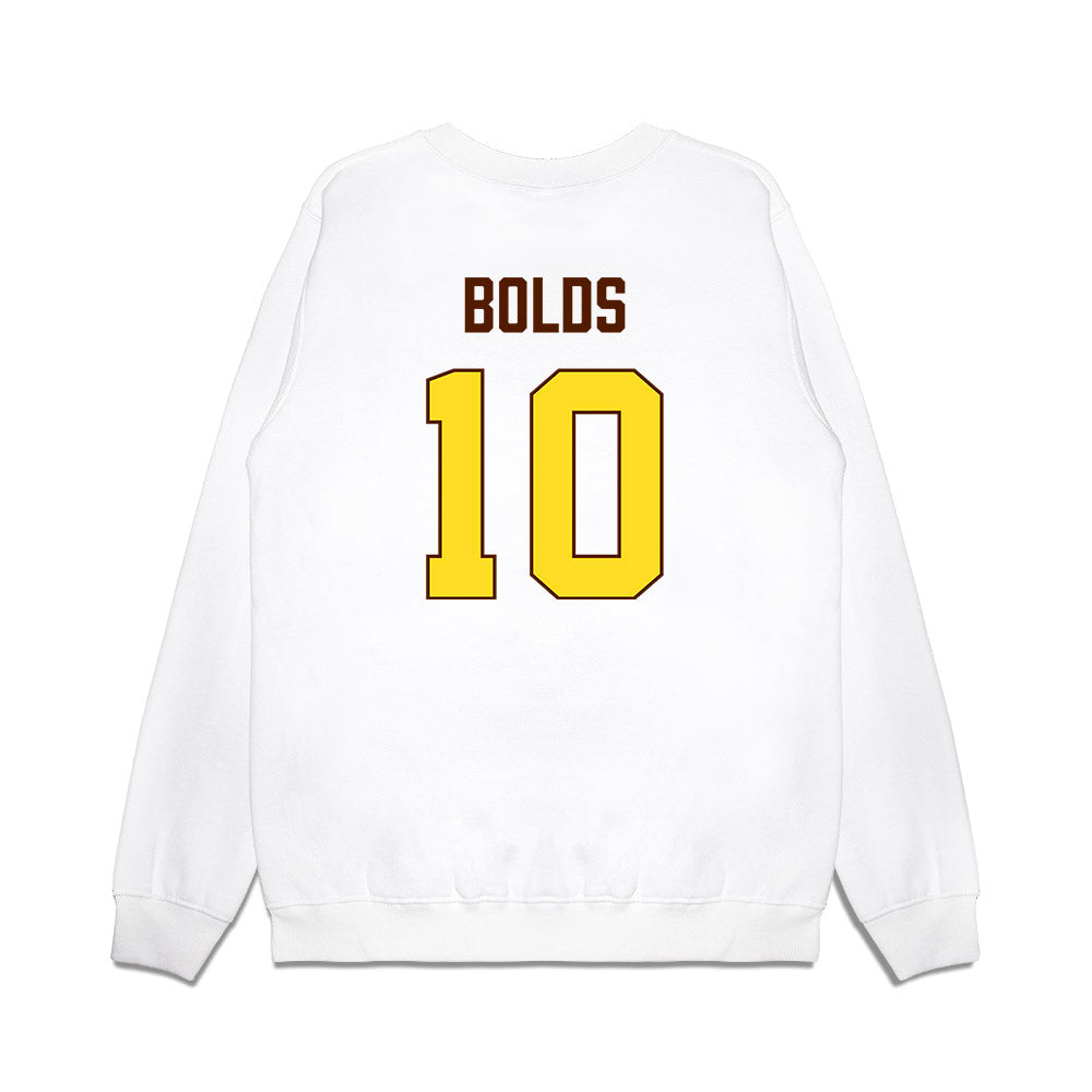 Western Michigan - NCAA Women's Basketball : DMyjah Bolds - Vintage Basketball Premium Crewneck Sweatshirt-1