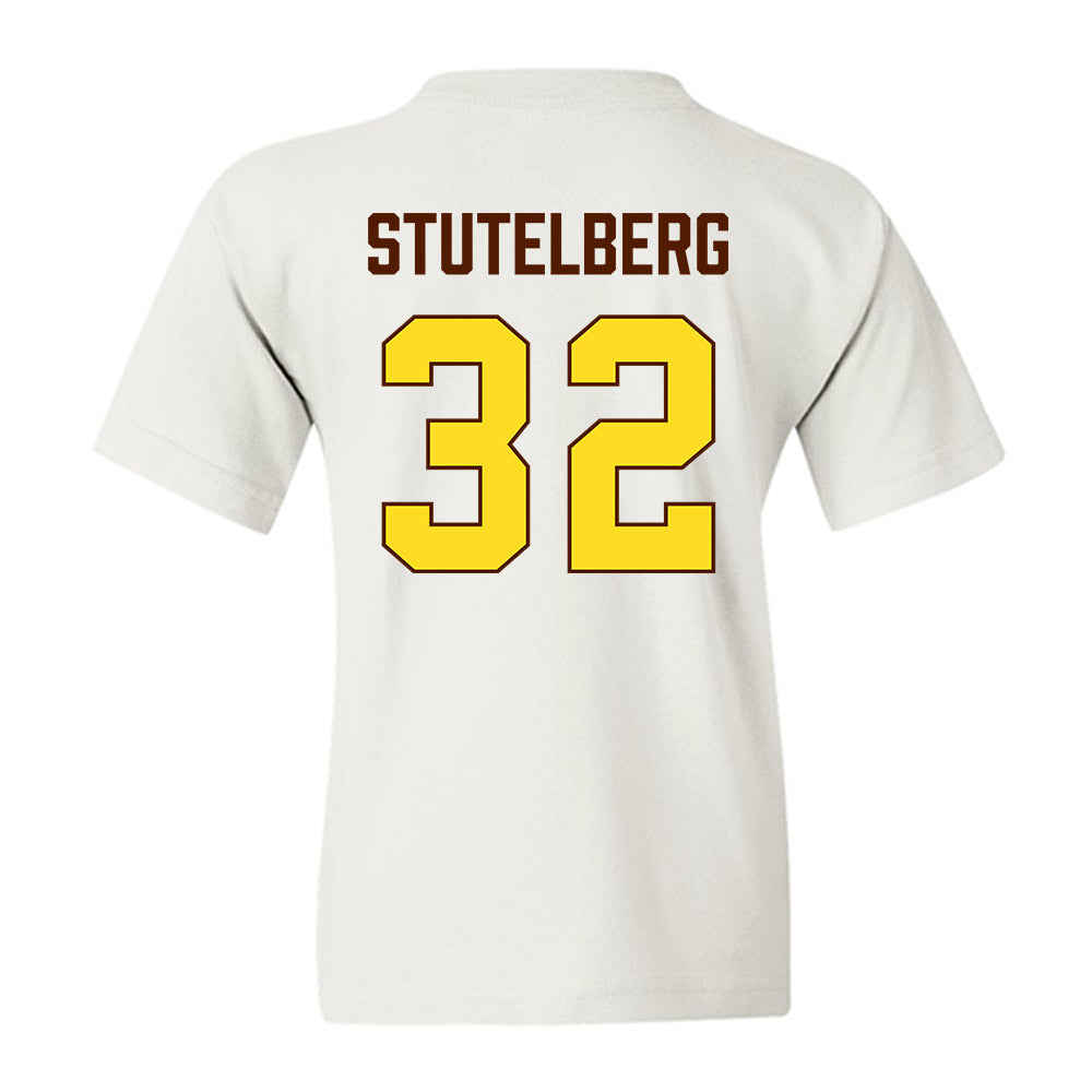 Western Michigan - NCAA Women's Basketball : Maggie Stutelberg - Vintage Basketball Youth T-Shirt-1