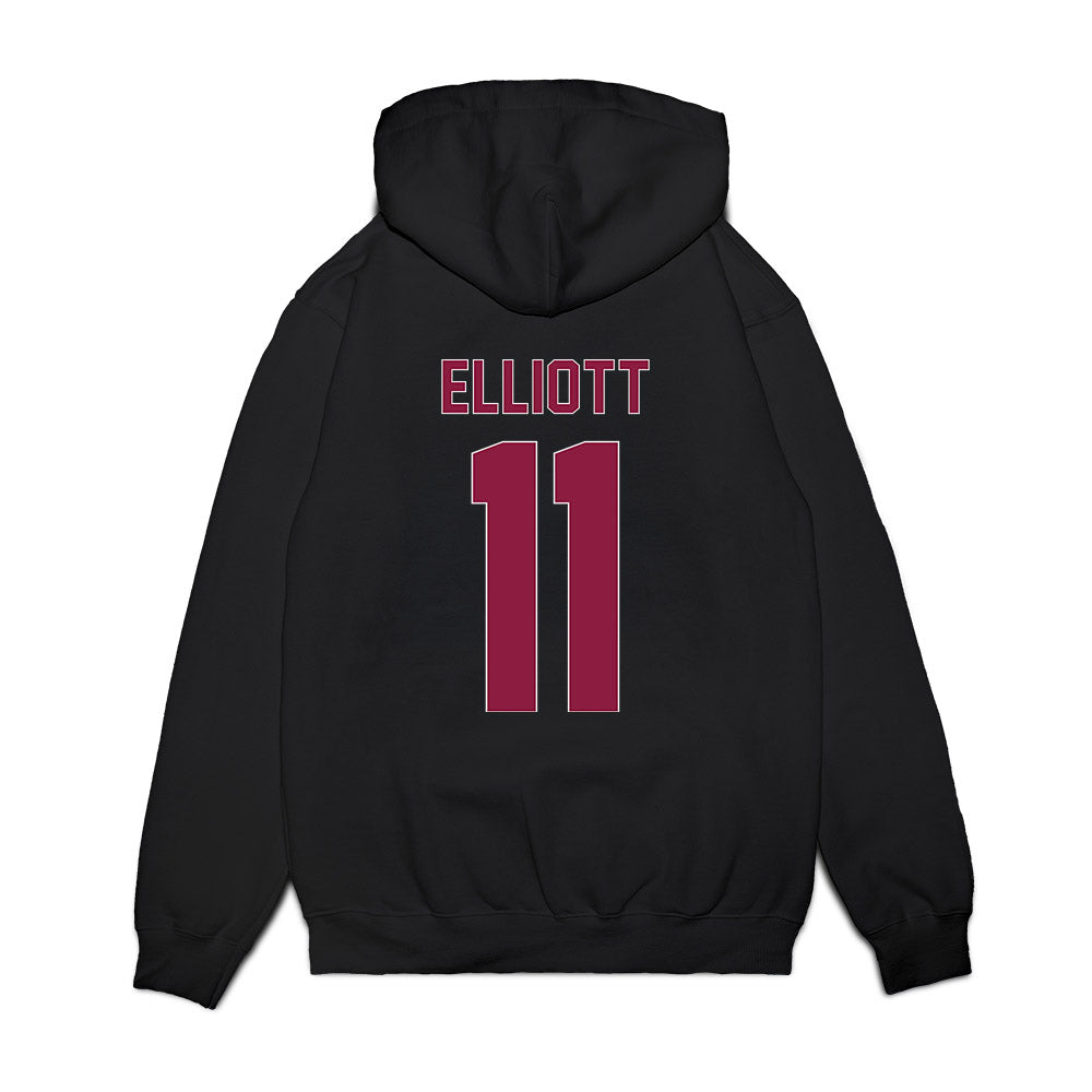 NMSU - NCAA Men's Basketball : Elijah Elliott - Vintage Premium Hooded Sweatshirt-1