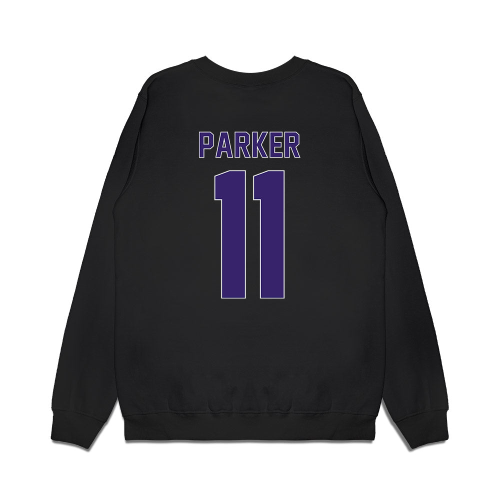 Portland - NCAA Men's Basketball : Riley Parker - Vintage Premium Crewneck Sweatshirt-1