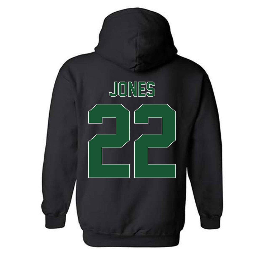 OKBU - NCAA Women's Basketball : Brianna Jones - Vintage Shersey Hooded Sweatshirt-1