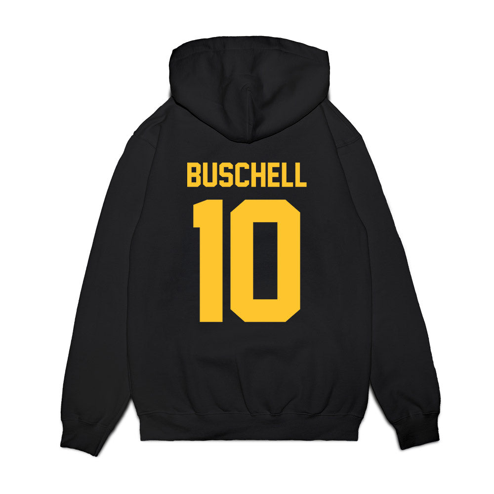Central Michigan - NCAA Women's Basketball : Rylan Buschell - Vintage Premium Hooded Sweatshirt-1