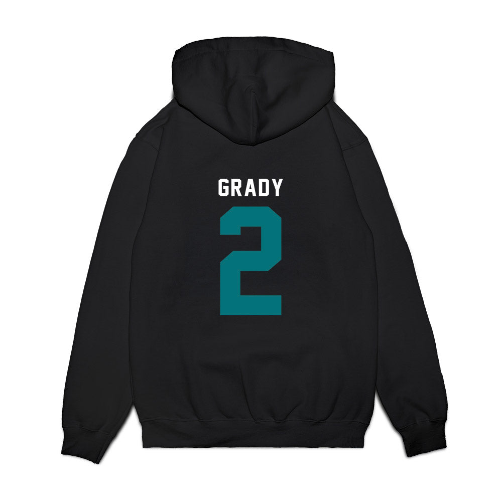 Coastal Carolina - NCAA Women's Basketball : Tessa Grady - Vintage Basketball Premium Hooded Sweatshirt-1