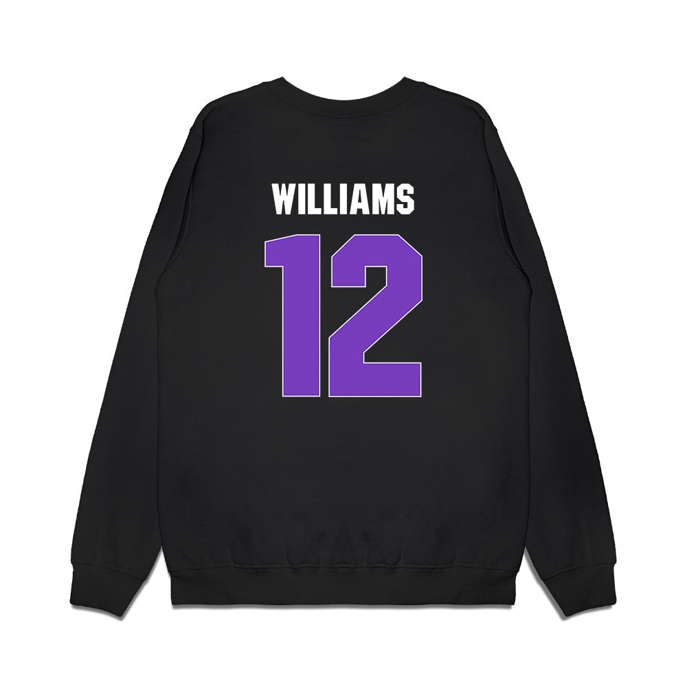 PVAMU - NCAA Men's Basketball : Lance Williams - Vintage Shersey Premium Crewneck Sweatshirt-1