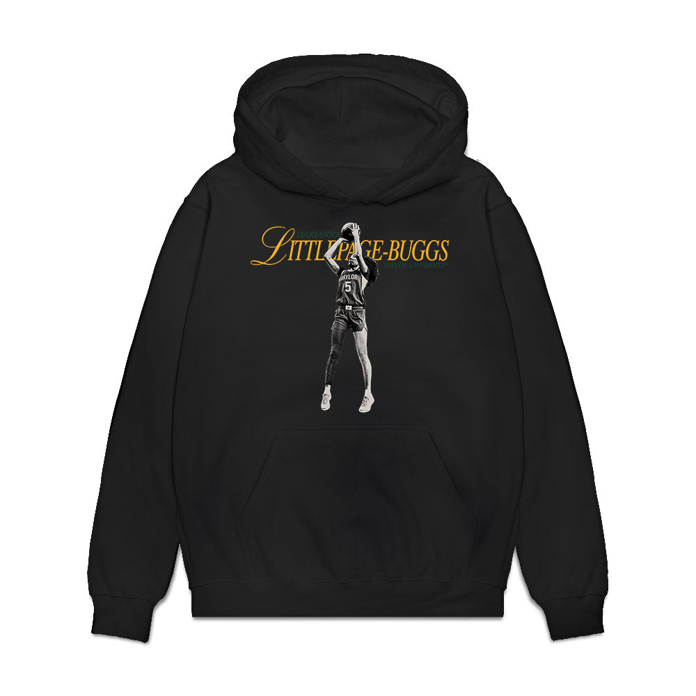 Baylor - NCAA Women's Basketball : Darianna Littlepage-Buggs - Legacy Premium Hooded Sweatshirt-0