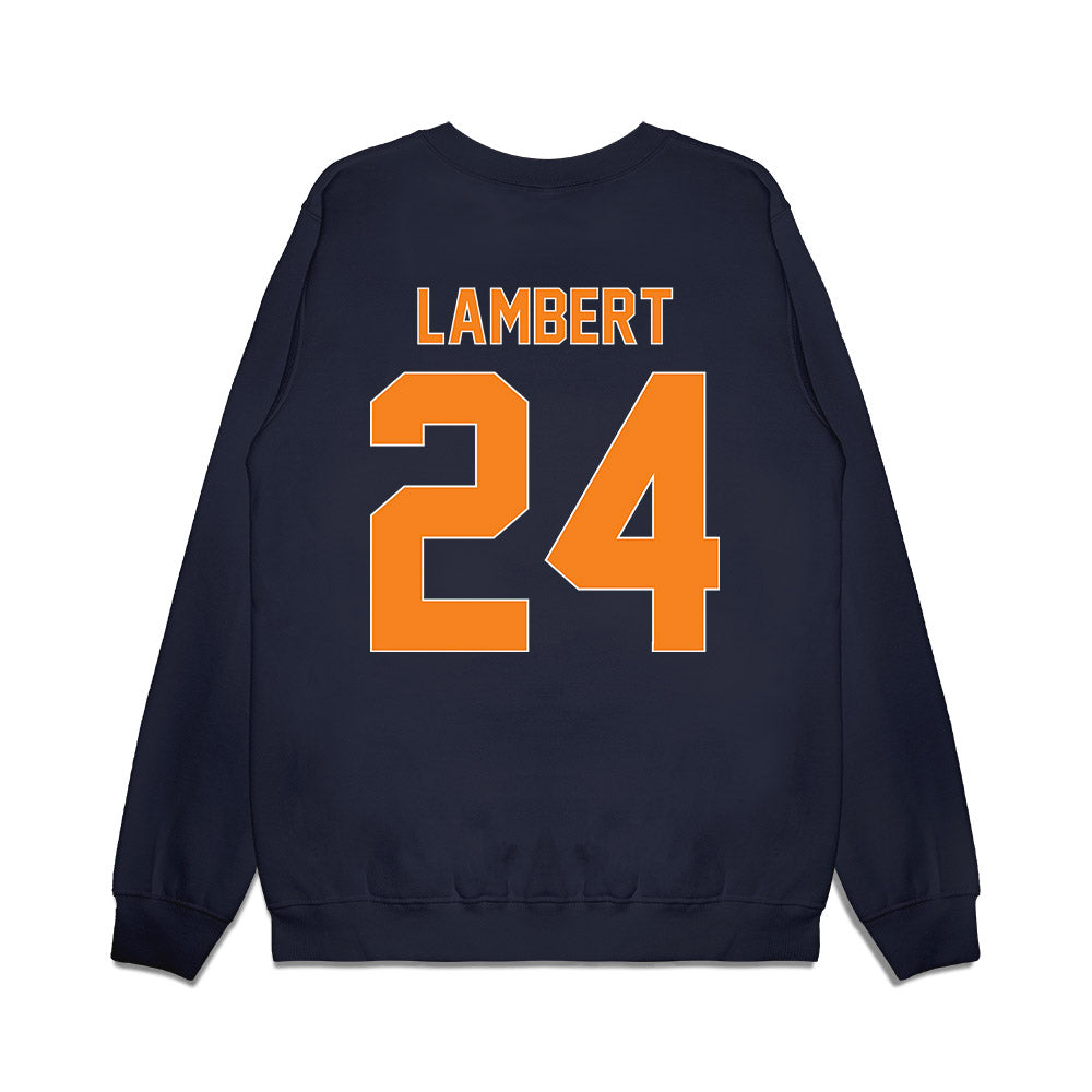 UT Martin - NCAA Women's Basketball : Mikayla Lambert - Vintage Shersey Premium Crewneck Sweatshirt-1