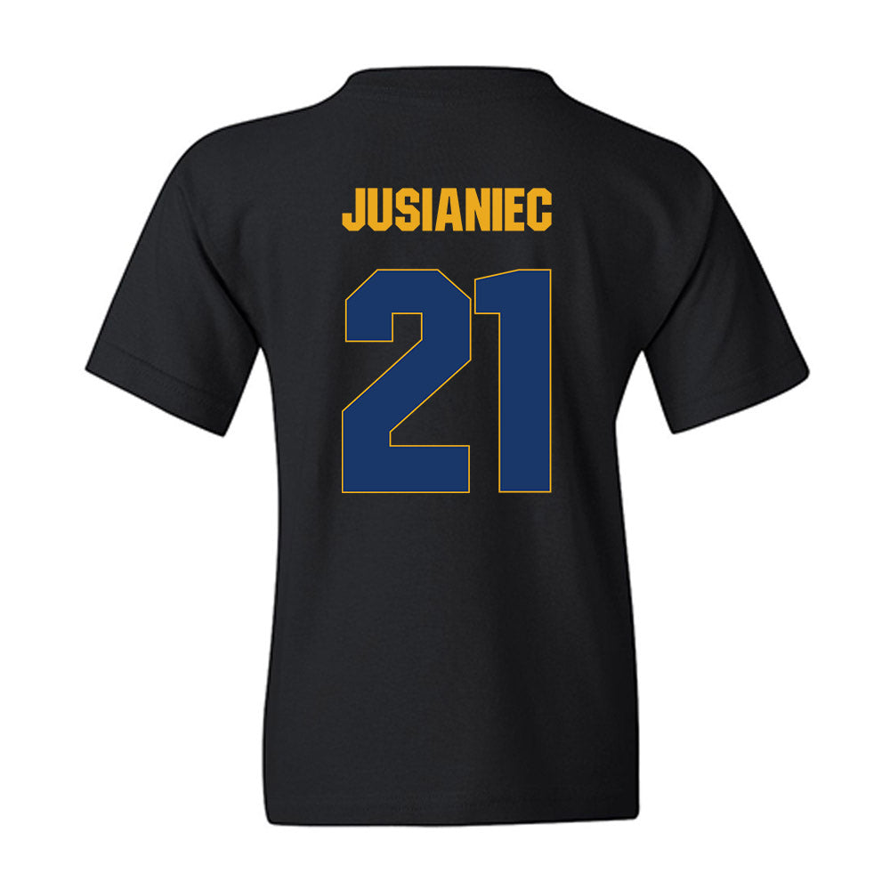 Canisius - NCAA Men's Basketball : Max Jusianiec - Vintage Youth T-Shirt-1