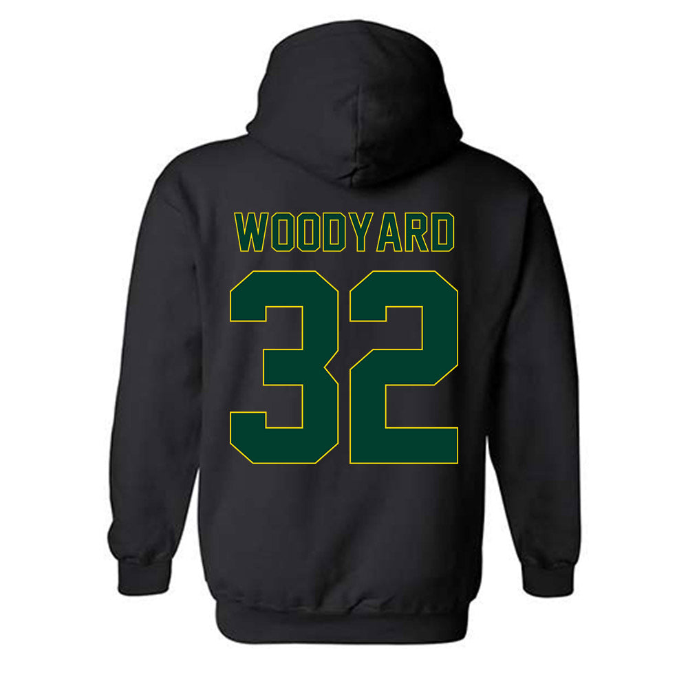 UVM - NCAA Men's Basketball : Trey Woodyard - Vintage Sherseys Hooded Sweatshirt-1