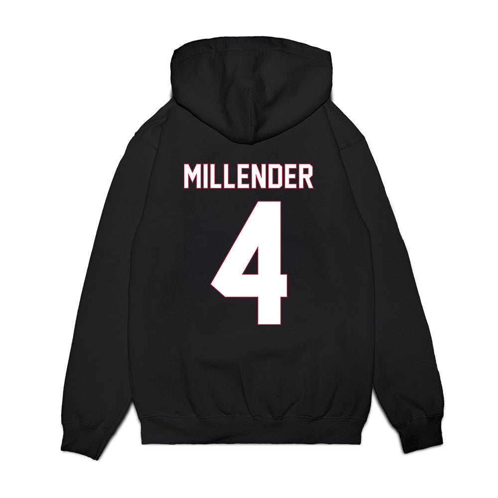 South Alabama - NCAA Men's Basketball : Smurf Millender - Vintage Shersey Premium Hooded Sweatshirt-1