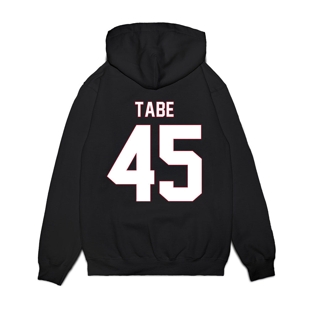South Alabama - NCAA Men's Basketball : Samuel Tabe - Vintage Shersey Premium Hooded Sweatshirt-1