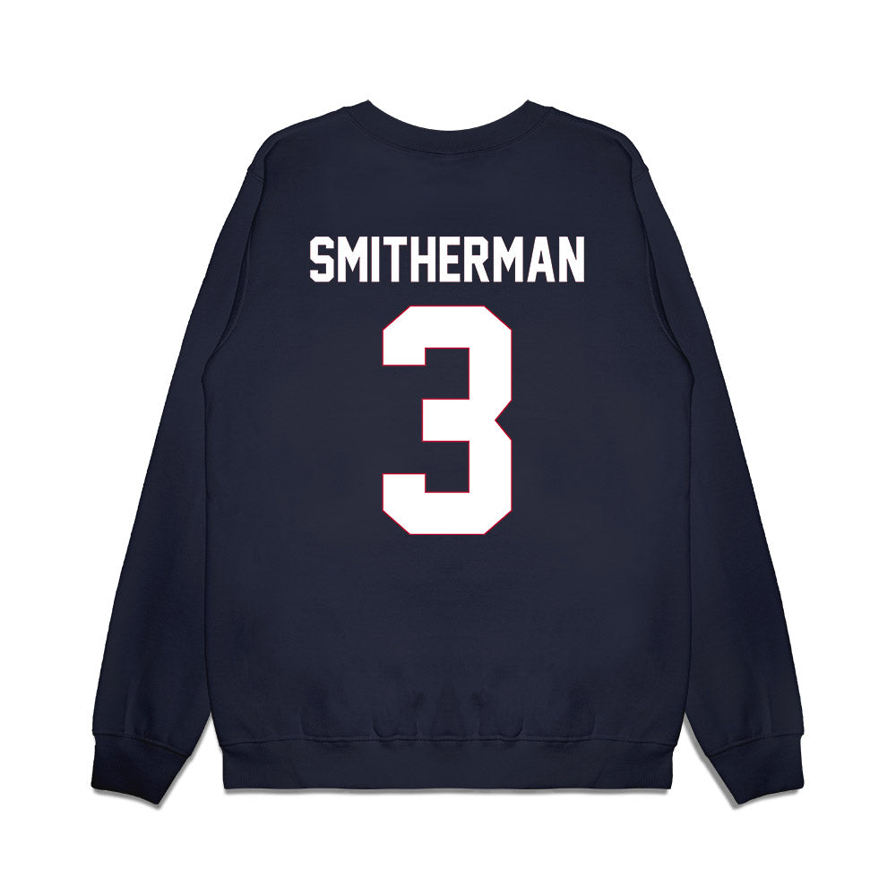 South Alabama - NCAA Women's Basketball : Naomi Smitherman - Vintage Shersey Premium Crewneck Sweatshirt-1