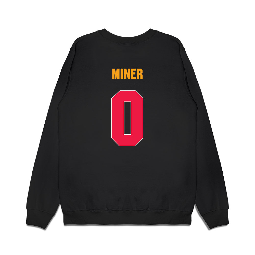 Lamar - NCAA Women's Basketball : T'Aaliyah Miner - Vintage Basketball Premium Crewneck Sweatshirt-1