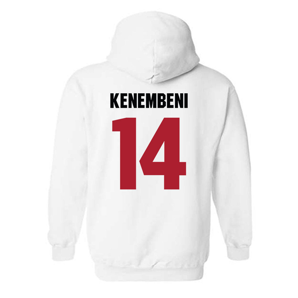 Nicholls State - NCAA Women's Basketball : Rie Rie Kenembeni - Vintage Shersey Hooded Sweatshirt-1