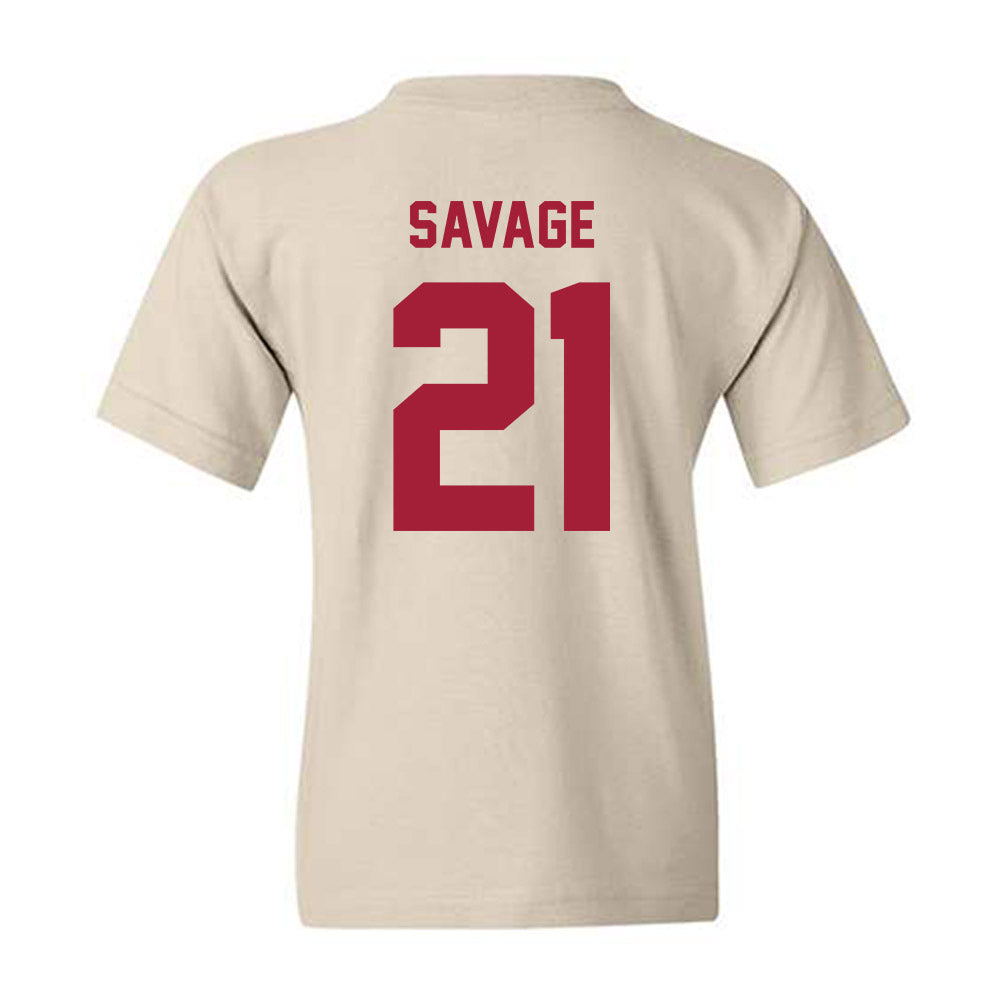 Indiana - NCAA Football : Jacob Savage - Undefeated Youth T-Shirt-1