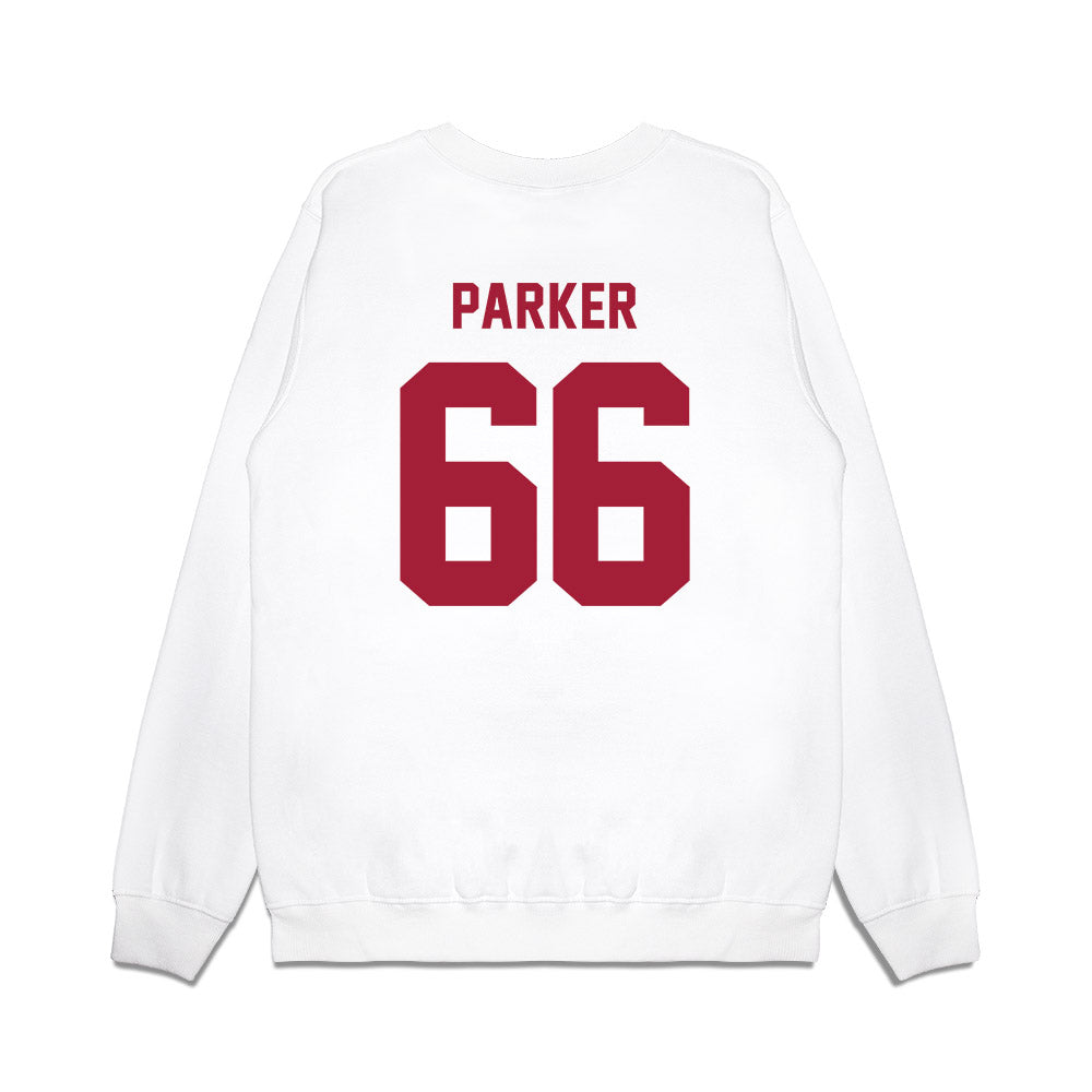 Indiana - NCAA Football : Evan Parker - Undefeated Premium Crewneck Sweatshirt-1