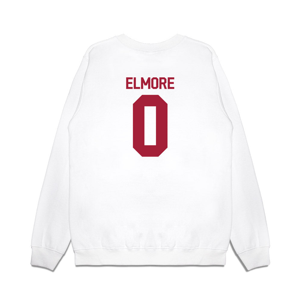 Indiana - NCAA Football : Parker Elmore - Flipping Champs Premium Crewneck Sweatshirt-1