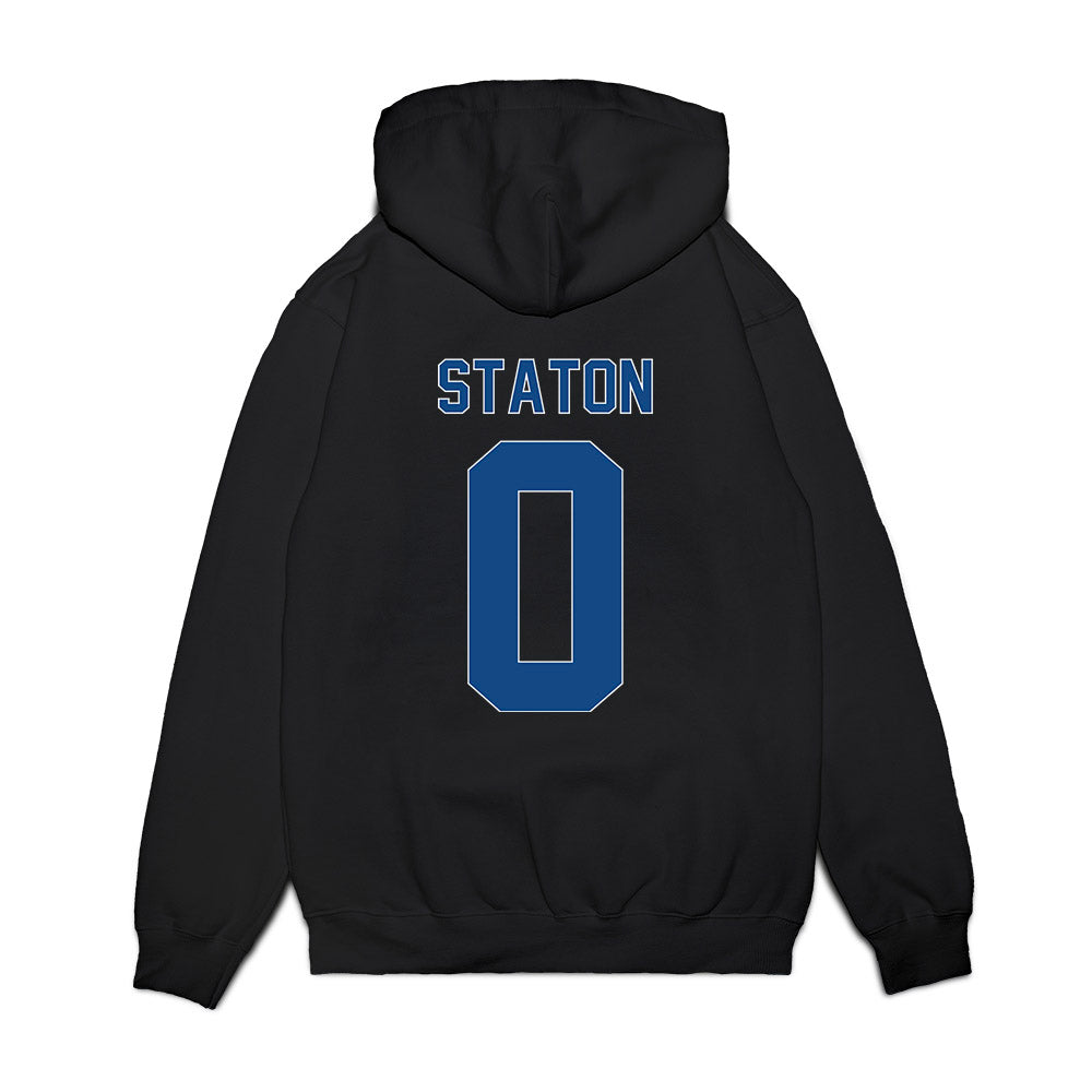 FGCU - NCAA Women's Basketball : Anasia Staton - Vintage Basketball Premium Hooded Sweatshirt-1