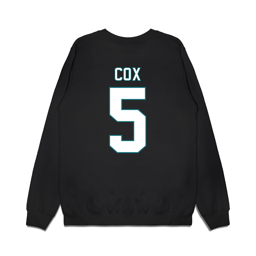 UNC Wilmington - NCAA Women's Basketball : Rori Cox - Vintage Premium Crewneck Sweatshirt-1