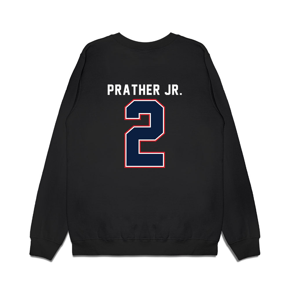 Robert Morris - NCAA Men's Basketball : Ryan Prather Jr. - Vintage Basketball Premium Crewneck Sweatshirt-1